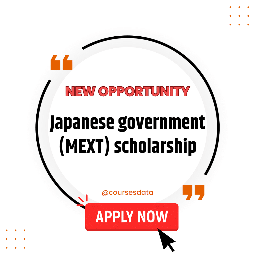 Japanese Government Scholarships 2024